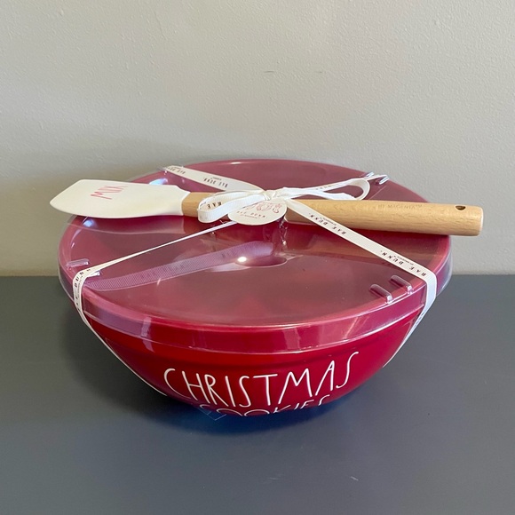 Rae Dunn Christmas Cookies bowl set - Picture 2 of 4
